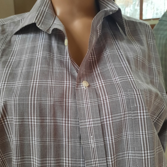 🏷SOLD. Stafford Fitted shirt. Size 16 34-35. NWOT. I ❤️ Bundles - Picture 3 of 7